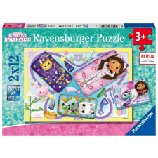 Kis Gabi házikója puzzle - 2x12 darab puzzle, kirakós