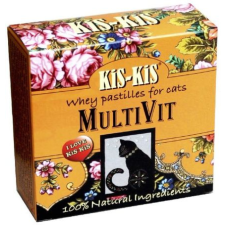  KiS-KiS MultiVit vitaminokkal dúsított tejsavó pasztilla macskáknak (100 tabletta) vitamin, táplálékkiegészítő macskáknak