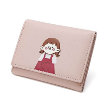  Kis méretű női pénztárca kislány mintával (0814.) pénztárca