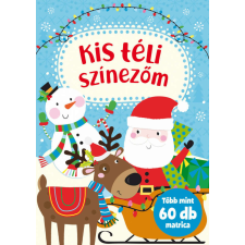 Kis téli színezőm Több mint 60 matricával gyermek- és ifjúsági könyv
