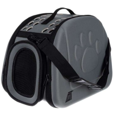  Kisállat hordozó - szürke szállítóbox, fekhely kutyáknak