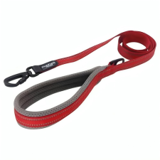  Kisállat kézipóráz robbanásbiztos kanabinerrel-nagy - Piros nyakörv, póráz, hám kutyáknak