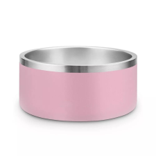  Kisállat speciális fém tál-16cm - Rózsaszín kutyatál