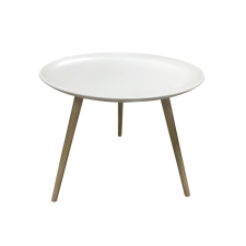  Kisasztal ISLAND Ø 54 cm, fehér bútor