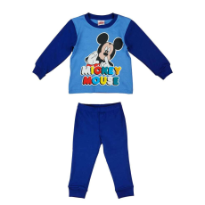  Kisfiú pamut pizsama Mickey egér mintával - 98-as méret