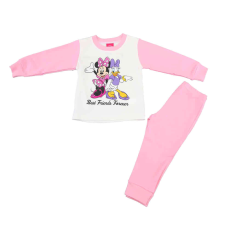  Kislány pamut pizsama Minnie egér mintával - 92-es méret