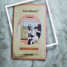  Kiss Beauty Highlighter, Kontúrozó paletta -  2 árnyalat, 30 g arcpirosító, bronzosító