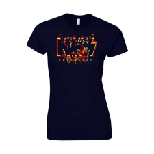 Kiss destroyer női póló - egyedi mintás, 12 szín, S-2XL női póló