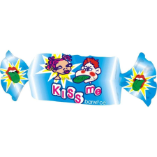 KISS Kiss Me nyelvfestős puha cukorka vegyes ízben 1kg csokoládé és édesség