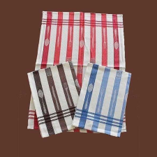 Kitchen fairy Jacquard, evőeszköz mintás, pamut konyharuha, 3 db-os csomag lakástextília