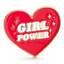 Kitűző "Girl power" ajándéktárgy