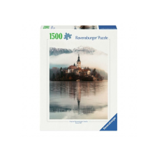  Kívánságok szigete Bled Szlovénia puzzle, 1500 darabos puzzle, kirakós