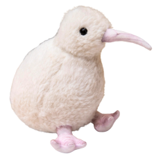 Kiwi plüss madár fehér 17 cm plüssfigura