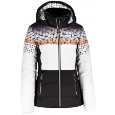 Kixmi Női téli kabát KIXMI VANIKA FEKETE/FEHÉR méret: 4XL női dzseki, kabát