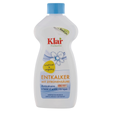 Klar öko-szenzitív citromsavas vízkőoldó, 500 ml tisztító- és takarítószer, higiénia