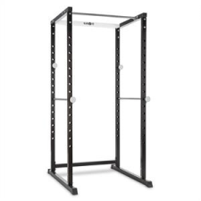 KLARFIT PR1000, edző állvány, acél, kétkezes súlyzótartó, biztonsági támaszok súlytartó állvány