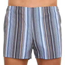Klasszikus nagyméretű Foltýn kék csíkos férfi klasszikus boxeralsó 4XL férfi alsó
