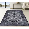  Klasszikus szőnyeg Shiraz 962 (Black) 200x280cm Fekete-Szürke