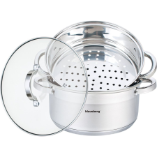 Klausberg 3 Részes Pároló Edény Készlet Ø24 cm - 5L KB-7144 (KB-7144) edény
