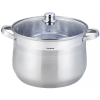 Klausberg fazék 13L, Ø28 cm- rozsdamentes acél, edzett üveg fedő (KB-7165)