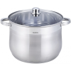Klausberg fazék 16L, Ø30 cm- rozsdamentes acél, edzett üveg fedő (KB-7166)