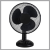 Klausberg Klausberg asztali ventilátor 40W KB-7474