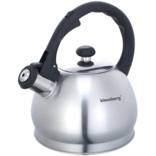 Klausberg teáskanna, sípszóval, inox, 1.8L (KB-7042) vízforraló és teáskanna