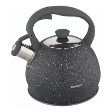 Klausberg teáskanna, sípszóval, sötétszürke gránit mintás, 2.0L (KB-7321) vízforraló és teáskanna