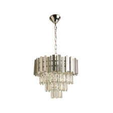 KLAUSEN Discret SP5 ezüst függesztett lámpa (KL115001) E14 5 izzós IP20 világítás