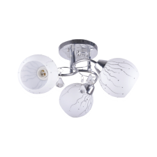 KLAUSEN Flash 3 króm mennyezeti lámpa (LY-3128) E27 3 izzós IP20 világítás