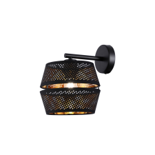 KLAUSEN Freya AP1 fekete fali lámpa (KL101058) E27 1 izzós IP20 világítás