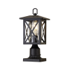 KLAUSEN Hardy 2 fekete kültéri állólámpa (KL138000) E27 1 izzós IP43