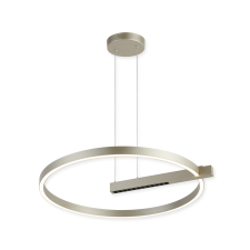 KLAUSEN Himera SP1 ezüst LED függesztett lámpa (KL142080) LED 1 izzós IP20 világítás