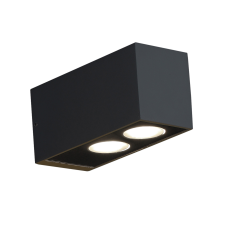 KLAUSEN Hunter 2 fekete LED kültéri fali lámpa (KL121057) LED 1 izzós IP54 kültéri világítás