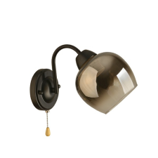 KLAUSEN Kano AP1 fekete falikar (KL101044) E27 1 izzós IP20 világítás