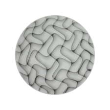 KLAUSEN Lunar D300 fehér-fekete mennyezeti lámpa (LY-6101) E27 1 izzós IP20 világítás