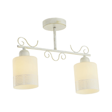 KLAUSEN Lyric PL2 fehér-arany mennyezeti lámpa (KL6093) E27 2 izzós IP20 világítás