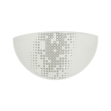 KLAUSEN Merlin D300/2 fehér-fekete fali lámpa (KL5895) E27 1 izzós IP20 világítás