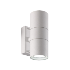 KLAUSEN Spot 2 fehér kültéri falikar (KL132006) GU10 2 izzós IP44 kültéri világítás