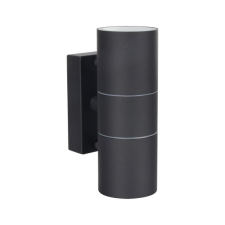 KLAUSEN Spot 2 fekete kültéri falikar (KL132003) GU10 2 izzós IP44 kültéri világítás