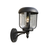 KLAUSEN Tolson 1 fekete kültéri falikar (KL131009) E27 1 izzós IP44