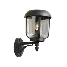 KLAUSEN Tolson 1 fekete kültéri falikar (KL131009) E27 1 izzós IP44 kültéri világítás