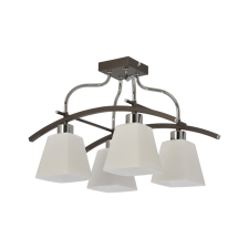 KLAUSEN Zelma 4 fekete-króm mennyezeti lámpa (KL9121) E14 4 izzós IP20 világítás