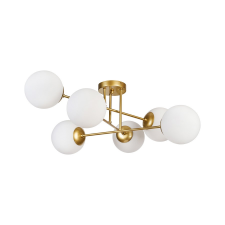 KLAUSEN Zhara PL6 arany mennyezeti lámpa (KL100075) E27 6 izzós IP20 világítás