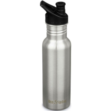 Klean Kanteen Classic Narrow w/Sport Cap, brushed stainless, 532 ml (1008431) kulacs, kulacstartó