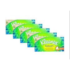 Kleenex Balsam Papír zsebkendők Box 5 x 72 db papírárú, csomagoló és tárolóeszköz