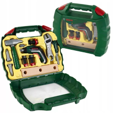 Klein Toys: Bosch Ixolino játék szerszámoskészlet bőröndben kreatív és készségfejlesztő