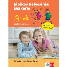 Klett Kiadó Játékos helyesírási gyakorló 3. és 4. osztályosoknak tankönyv