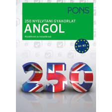 Klett Kiadó PONS 250 Nyelvtani gyakorlat Angol nyelvkönyv, szótár