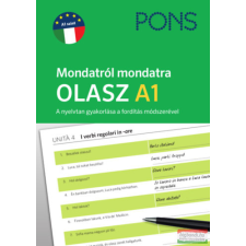 Klett Kiadó PONS Mondatról mondatra - Olasz A1 - A nyelvtan gyakorlása a fordítás módszerével nyelvkönyv, szótár